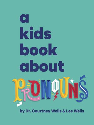 cover image of A Kids Book About Pronouns